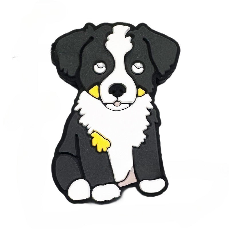 Wholesale 10PCS Pet Dog Cartoon Silicone Beads